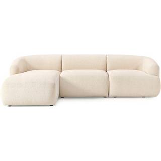 Modulær Bouclé-hjørnesofa Sofia (3-personers)