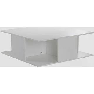 CAYDEN sofabord 100x100 cm - Hvid