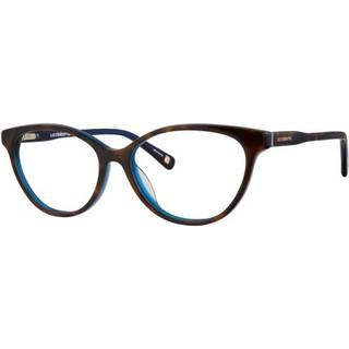 Liz Claiborne L 452 0IPR 51 Briller Kvinder Tortoiseshell - Dark Tortoise On Blue - 51mm