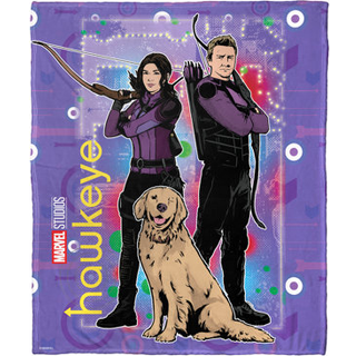 Northwest Hawkeye Silk Touch t?ppe 50"""" x 60"""" Holiday Hawkeye