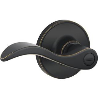 Dexter af Schlage J40sev716 Sevilla Bed and Bath Lever Aged Bronze