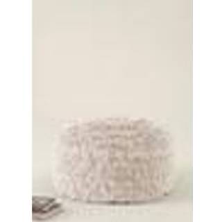 FUNTANA siddepuf diameter 70 cm - Hvid