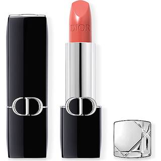 Rouge Dior-Couture Color Lipstick - Velvet and Satin Finishes - Hydrating Floral Lip Care - Long Wear