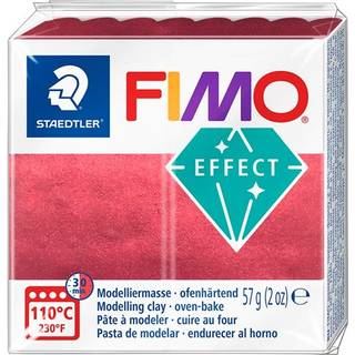 Staedtler FIMO Eff Mod.Ler 57g. Bordeaux Metal