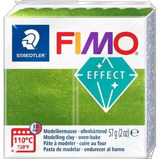Staedtler FIMO modeller 57g. Grøn Metal