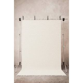 FILTON bomuldstæppe 200x300 cm - Hvid