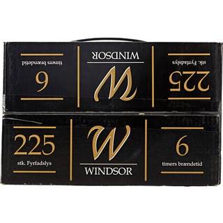 Windsor fyrfadslys 225-pak - Hvid