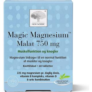 New Nordic Magic Magnesium Malat 750 mg (60 tabl)