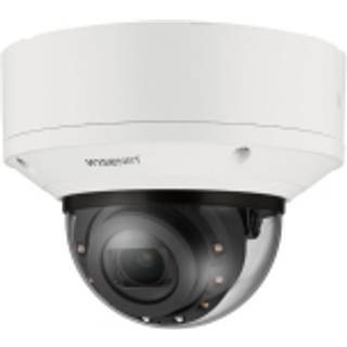 Hanwha Vision Dome Kamera XND-8083RV 4,4 - 9,3mm Überwachungskamera mit 6 Megapixel Auflösung. professionelle Kamera für außen - weiß