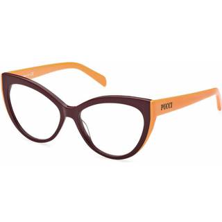 Emilio Pucci Kvinde EP5215 071 Vista -rammer Acetat Bordeaux Cat Eye Normal