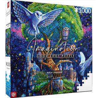 Roch Urbaniak Imagination Puzzle Owl Island / Wyspa Sów (1000 pieces)