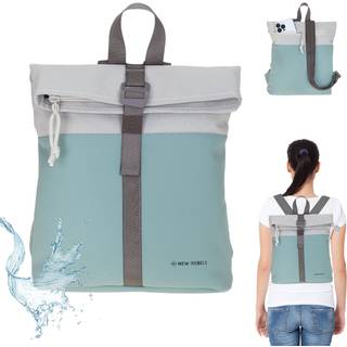 Mart Roll Backpack Mini Navy Black