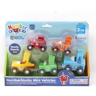 Numberblocks - Fem gode venner i deres biler