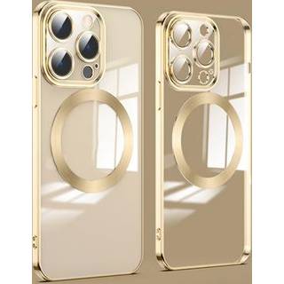 iPhone 14 Pro Magnetisk Hybrid Cover - Guld
