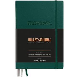 Leuchtturm1917 368952 Bullet Journal Edition 2 Green23 Medium A5 Hardcover 206 nummererede sider prikket
