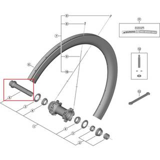 Nav-enheden Shimano WH-R9270-C50-TU-F