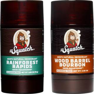 Naturlig deodorant til mnd - Aluminiumsfri deodorant fra Dr. Squatch - Naturlig deodorant - lavet m/kul - Deodorant til mnd - Duft frisk med Ra