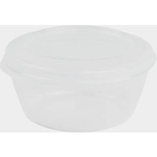 Madkasse Nordiska Plast Everyday Rund, transparent, 500 ml
