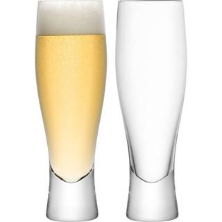 Lsa International Bar Lager Ølglas 2-pak 40 Cl - Ølglas Mundblæst Glas Klar - LBR58