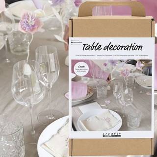 DIY kit bordpynt - pastelfarver
