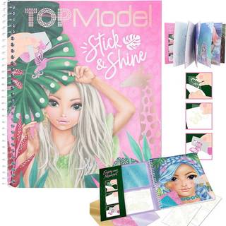 Topmodel Colouring Book Stick & Shine