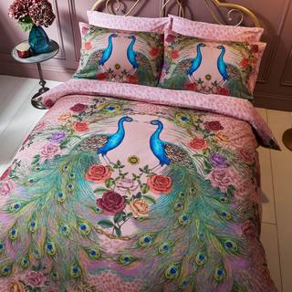 Matthew Williamson Matthew Williamson Set of 2 Pink Xanadu Cotton Oxford 100% Cotton Pillowcases