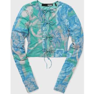Rotate Printed mesh crop top - multicoloured - XXS