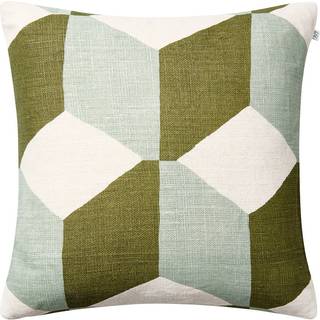Chhatwal & Jonsson Hawa Pudebetræk 50x50 Cm / Cactus Green - Pyntepuder & Betræk Hør Aqua - CC710152-23
