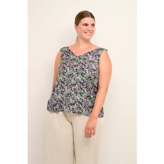 Kaffe Curve KClora Top - Flere farver - Str 52 - Damer