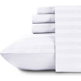 Luksus split king ark s?t til justerbar seng 100% bomuld 500 tr?dantal t?t fit 5 pc s?t med 2 dobbelt -xl monterede ark hotel kvalitet damask str