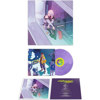 Yamaoka, Akira & Marcin P - Cyberpunk: Edgerunners (Original Series Soundtrack) (Marbled Purple & White Coloured) (LP)