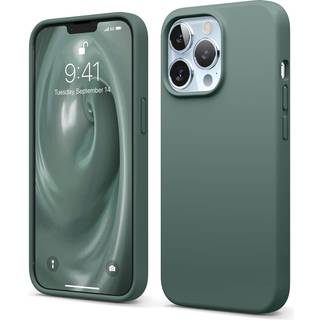 Elago Liquid Silicone Case kompatibel med iPhone 13 Pro (6,1 tommer) Premium Silicone Full Body Protection Phone Case - 3 lag Stødfast blød mikro