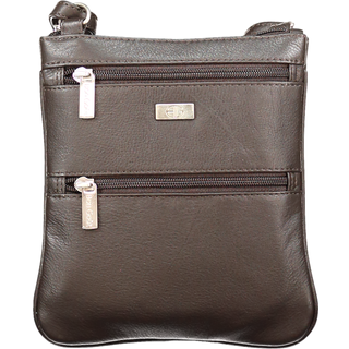 Bon Gout Nappa Crossover Bag DarkBrown