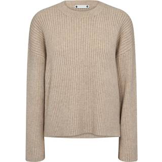 Row Box Main Striktrøje, Off White, XL