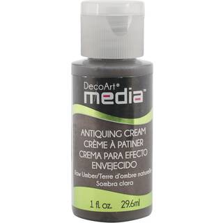 Deco Art Media Antiquing Cream 1-ounce Raw Umber