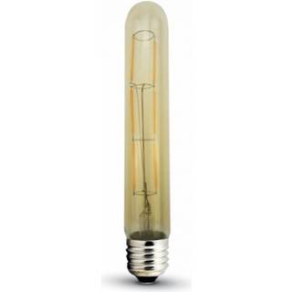 V-Tac 6W LED pære - Kultråd, T30, ekstra varm hvid, 2200K, E27 - Dæmpbar : Ikke dæmpbar, Kulør : Ekstra varm