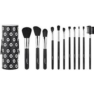 Sibel Black Swan Make-up Brushes Med Etui Ref. 0010090