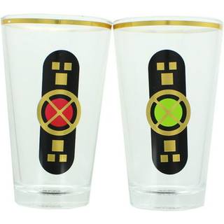 Samlerbart Star Wars The Last Jedi Glassware - 16 -ounce Pint Glass Set til vandtetekaffe eller ?l - har 2 Star Wars -tema -design - Licenserede