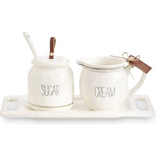 Mud Pie Bistro Cream and Sugar 5 Piece Set