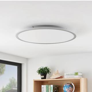 Lindby LED-loftlampe Narima, 4.000 K, Ø 60 cm, sølv