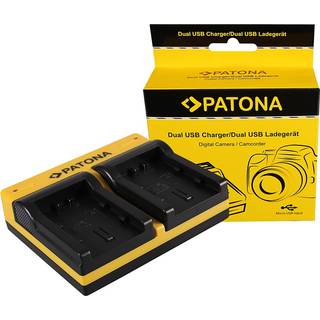 Dual oplader til Samsung IA-BP210E HMX HMXH203 HMX-H203 IA-BP210E SMX SMXF40