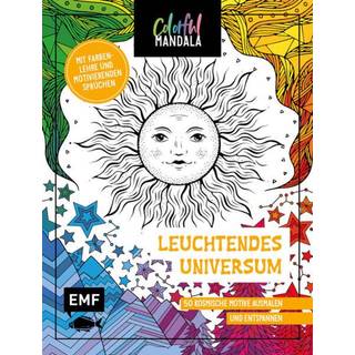 Colorful Mandala Leuchtendes Universum