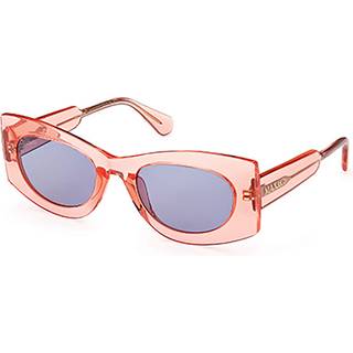 Max & Co. MO0068 72V 52 Solbriller Kvinder Orange - Transparent Pink Orange - 52mm
