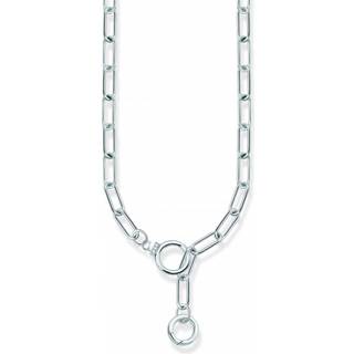 Thomas Sabo KE2192-051-14 Damen Gliederkette mit zwei Ringverschlüssen, verstellbar