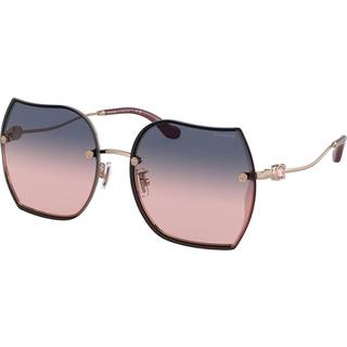 Coach HC7146BD CD454 Asian Fit 93310J 60 Solbriller Kvinder Rose-Guld - Rose Gold - 60mm