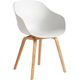 HAY AAC 222 Spisebordsstol Lacquered Oak & White 2.0