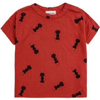 Bobo Choses Ant Mønstret Baby T-shirt Rød 12 Months  Rød  12 måneder  Unisex