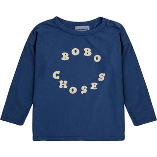 Bobo Choses Bobo Choses Circle Langærmet Baby T-shirt Blå 9 Months  Blå  9 måneder  Unisex