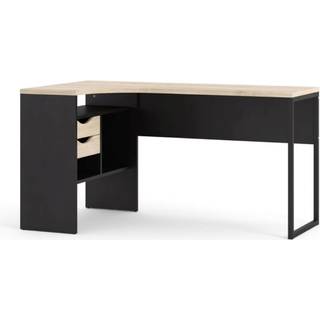 Fula skrivebord sort mat og eg struktur.