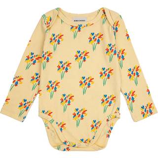 Bobo Choses Fireworks Mønstret Babybody Gul 6 Months  Gul  6 måneder  Unisex